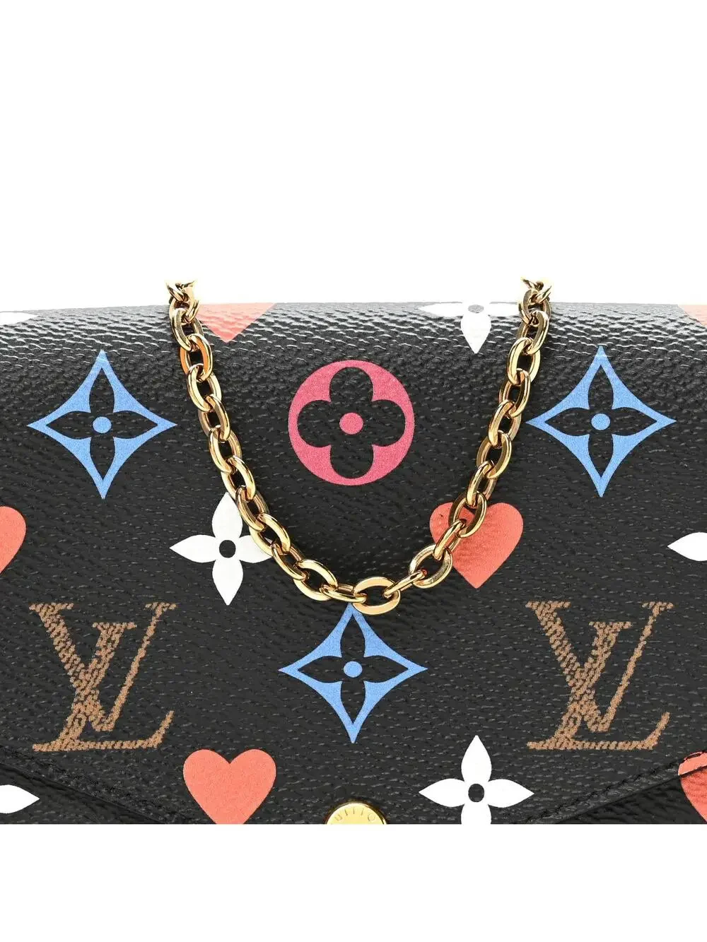 Louis Vuitton Game On Felicie Chain #284770L10B